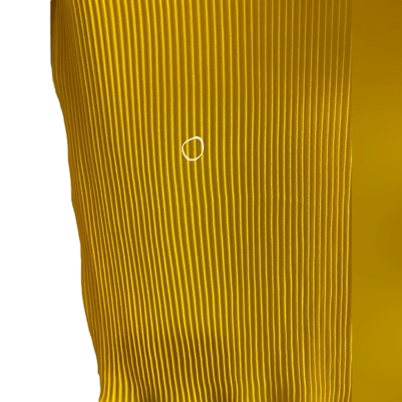 Lovesong Mustard Ruffle Sleeve Blouse - Picture 8 of 10